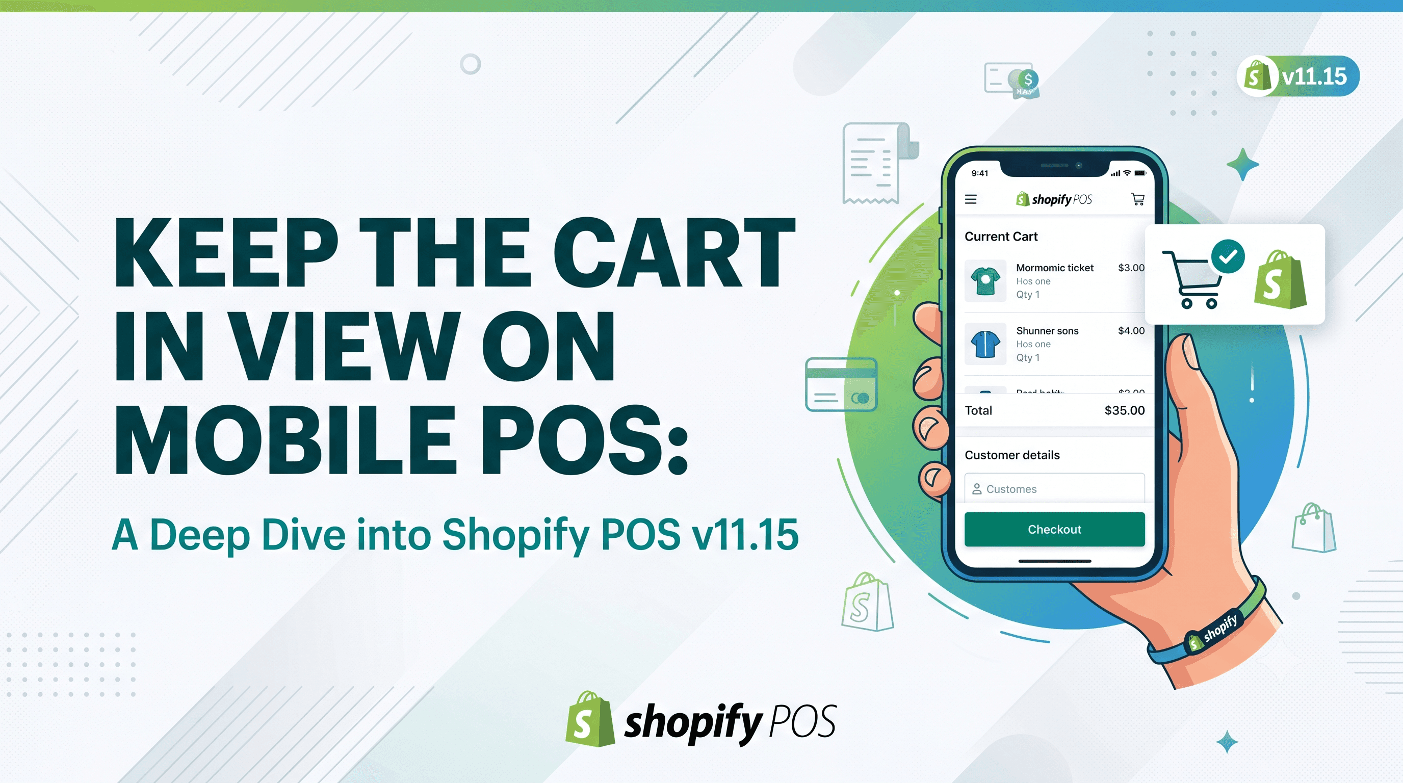 Keep the Cart in View on Mobile POS: A Deep Dive into Shopify POS v11.15