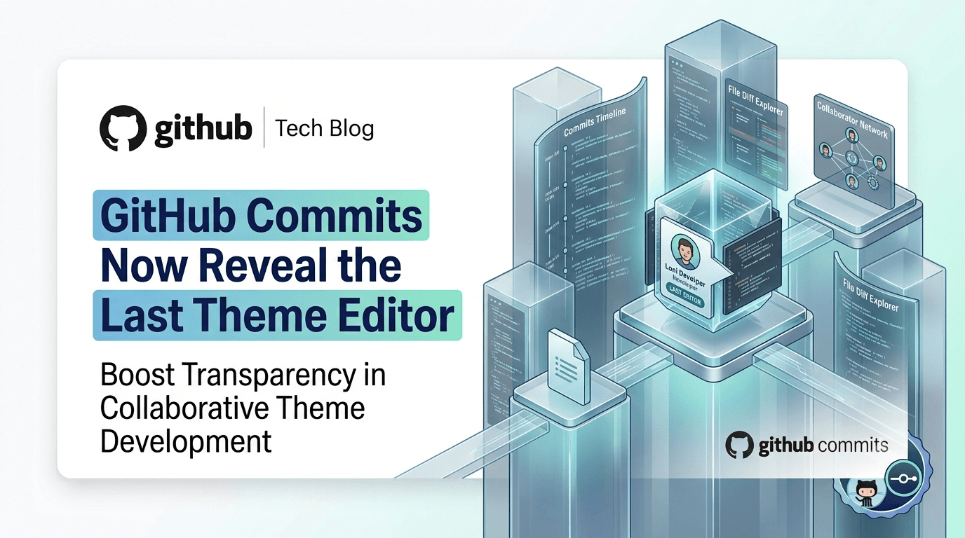 GitHub Commits Now Reveal the Last Theme Editor