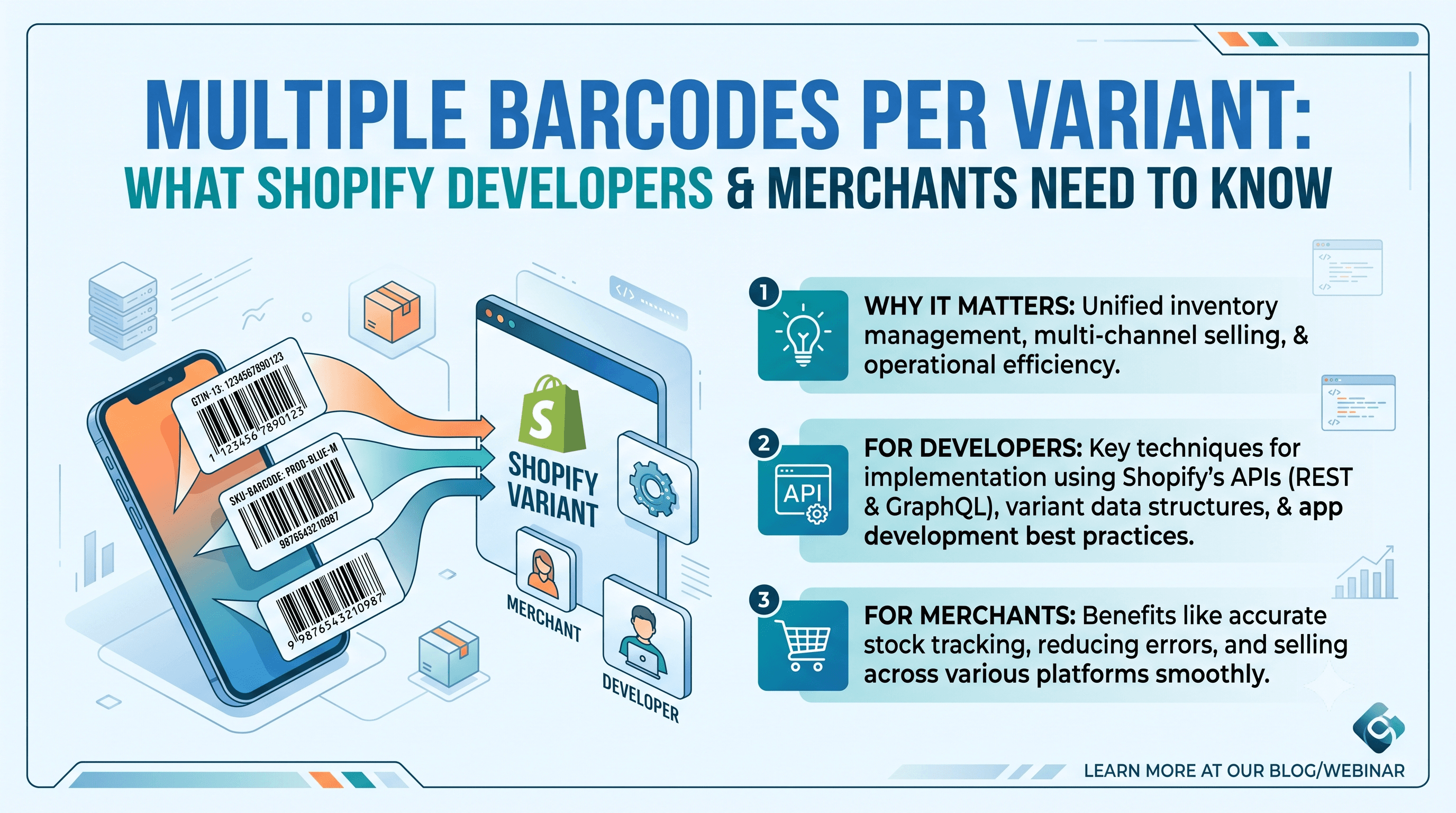 Multiple Barcodes per Variant: What Shopify Developers and Merchants Need to Know